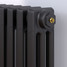CI-GV3645-09-CU00 - Gasta Victorian 3 Column Cast Iron Radiator H745mm x W587mm CI-GV3645-09-CU00 - Gasta Victorian 3 Column Cast Iron Radiator H745mm x W587mm